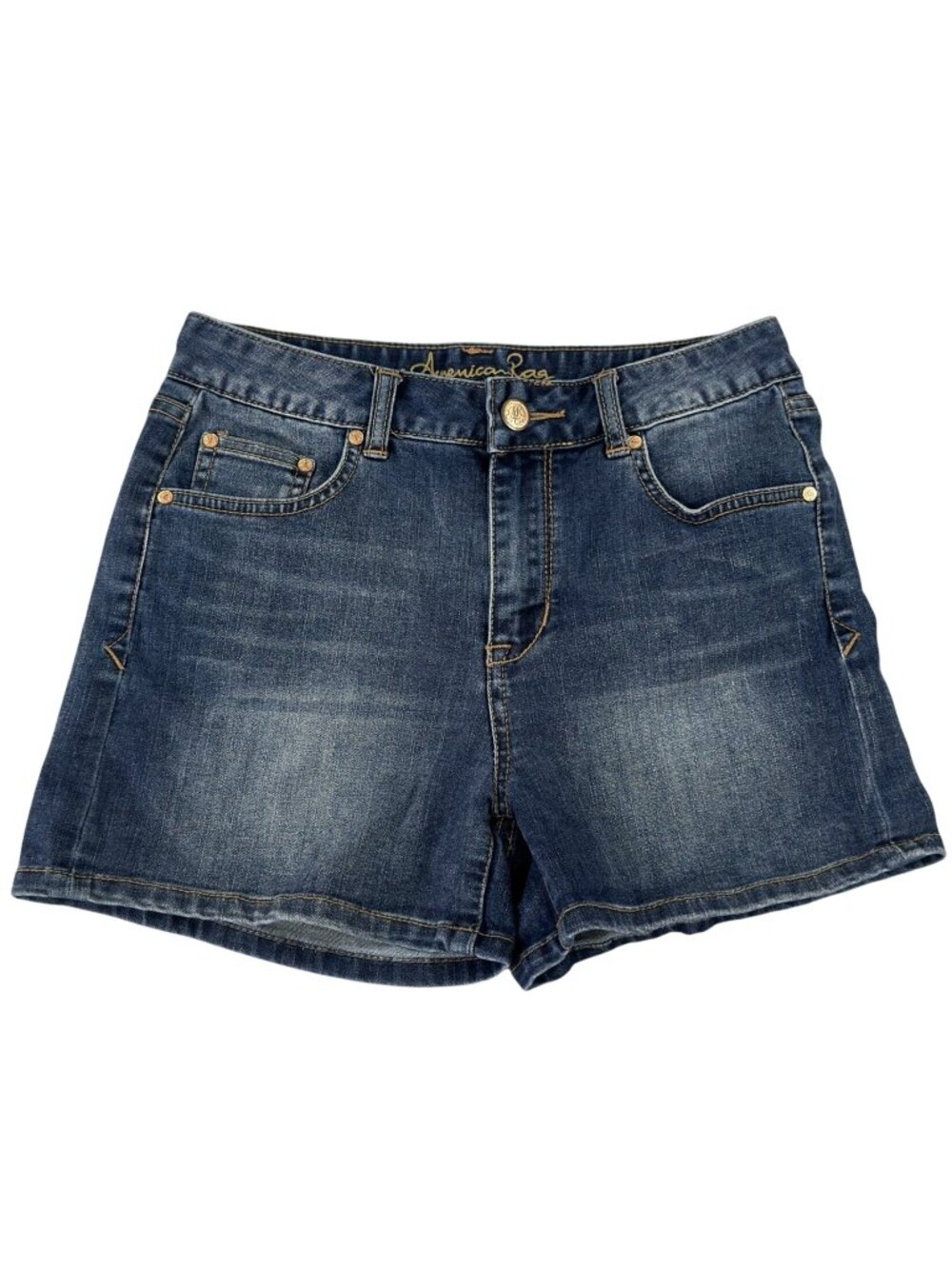 American Rag Cie Denim Jean Shorts Womens 5 Blue High-Rise Casual Wear Pockets